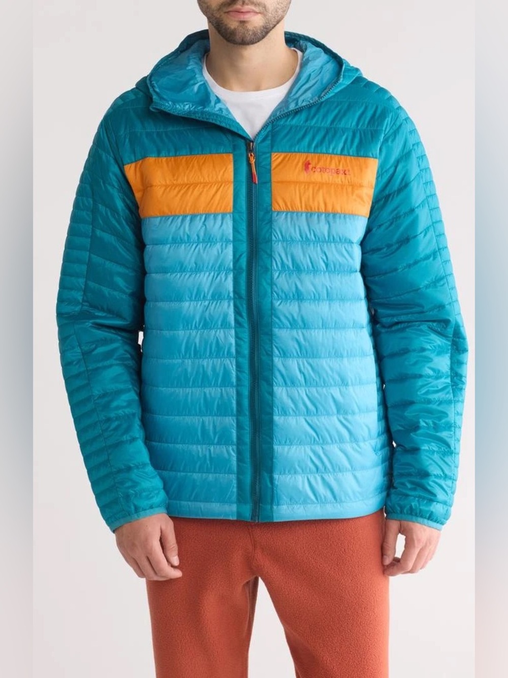 Cotopaxi Men’s Capa Channel Quilted Water Repellent Hooded Jacket - XXXL
